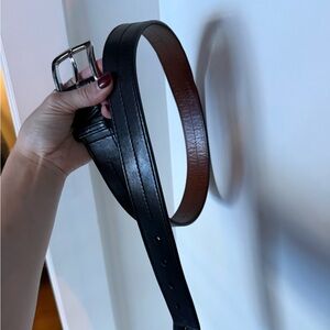 Shinola Men’s Black Leather Belt